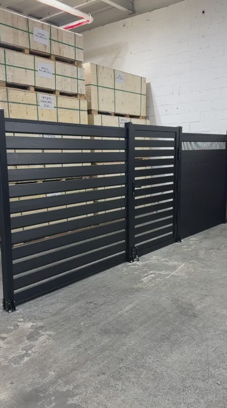Composite fence panels bulk stock warehouse
