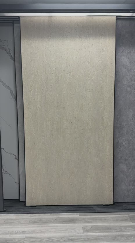 Waterproof travertine PVC sheets decorative wall covering
