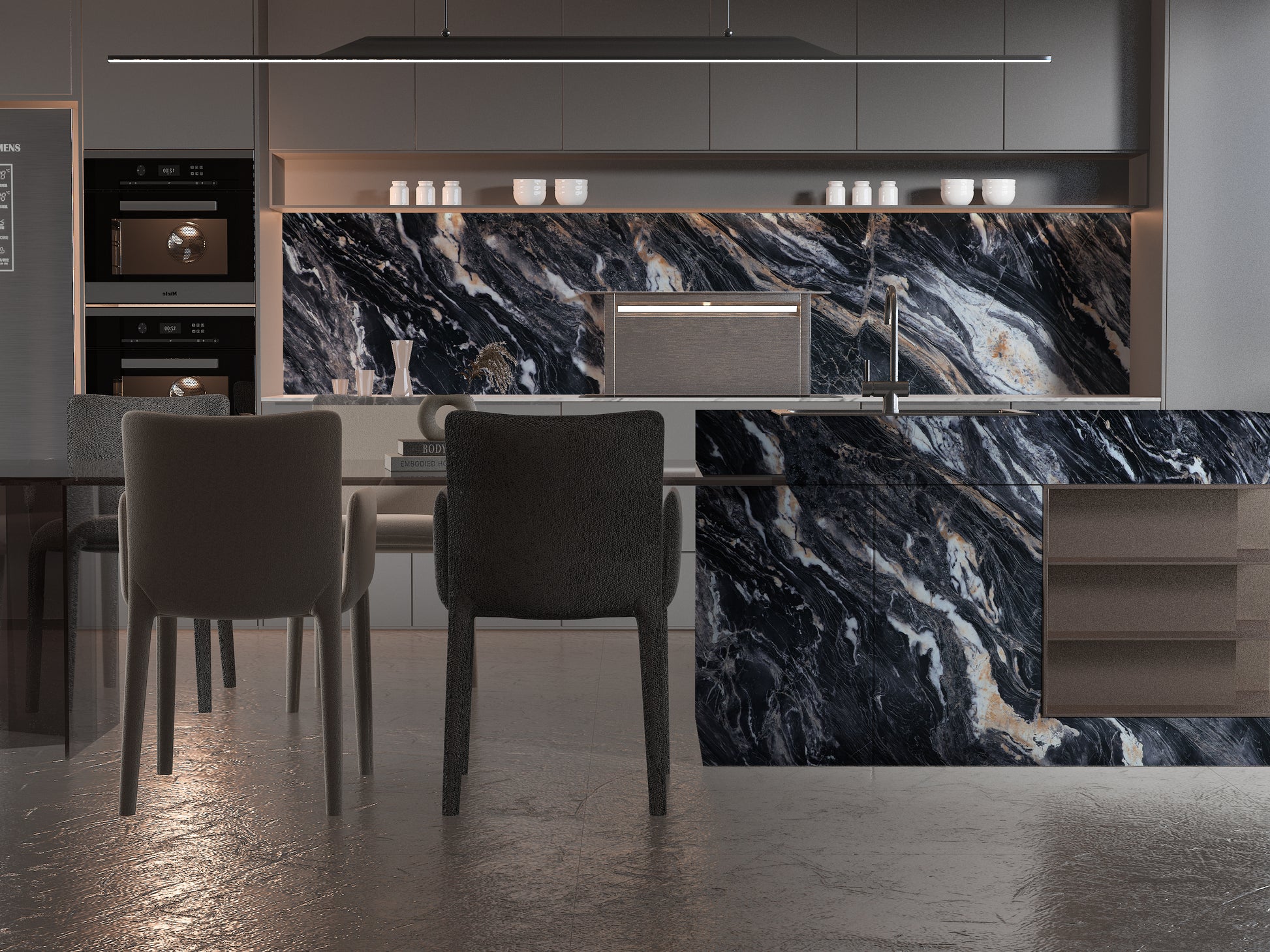 UV protected PVC wall panel
